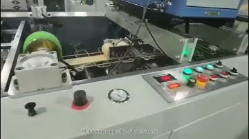 VPH T Hot Melt Glue & Cold Glue Twisted Paper Handle Making Machine