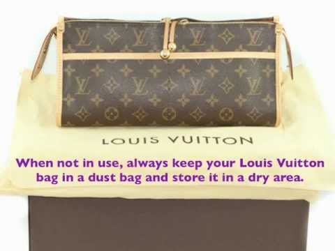 Authentic Designer Handbag How To Clean Louis Vutitton Monogram Canvas ...