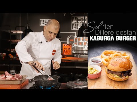 Şef'ten Dillere Destan Kaburga Burger Tarifi