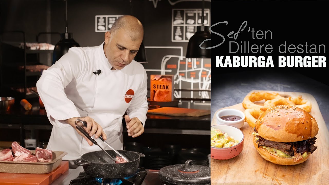 Şef'ten Dillere Destan Kaburga Burger Tarifi