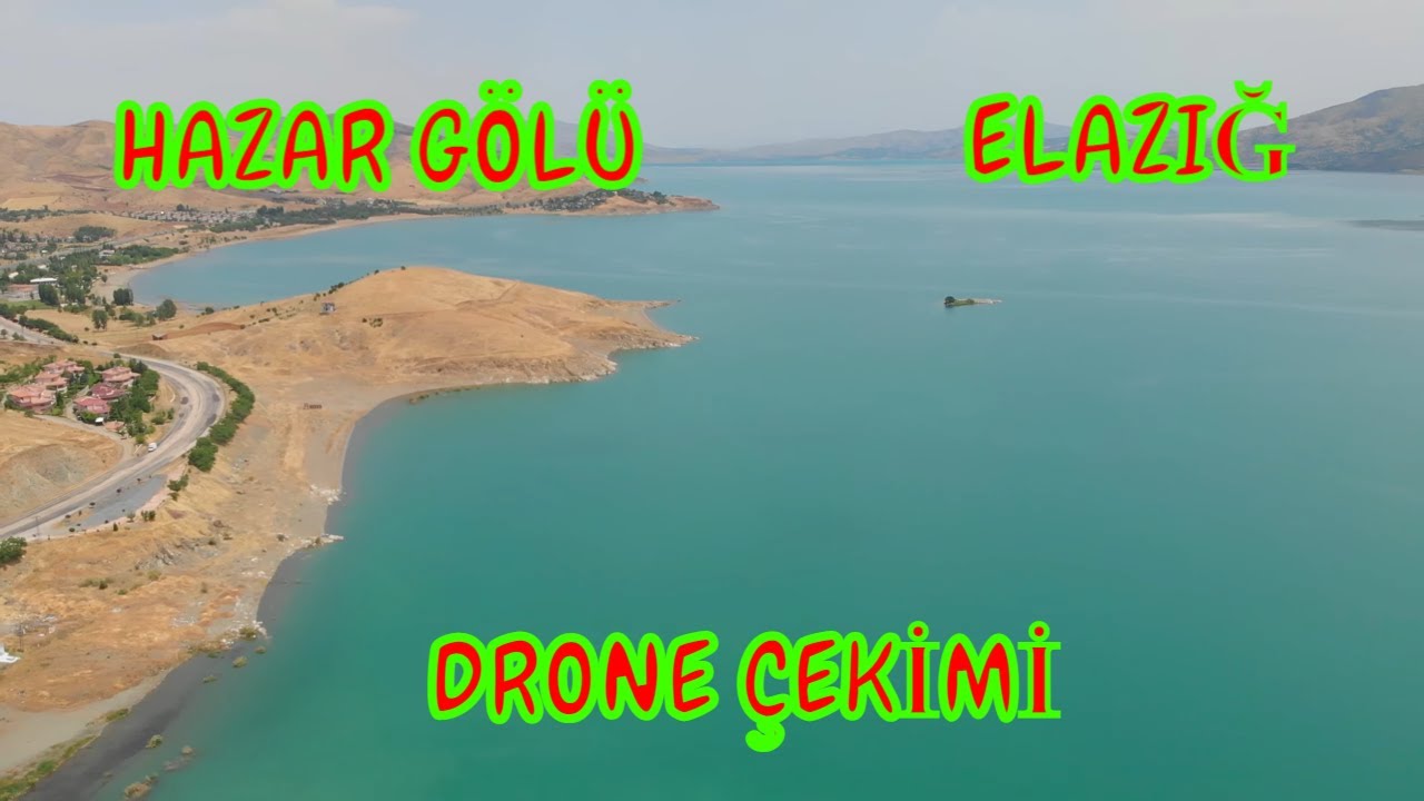 hazar golu elazig drone cekimi dji mavic air lake hazar youtube