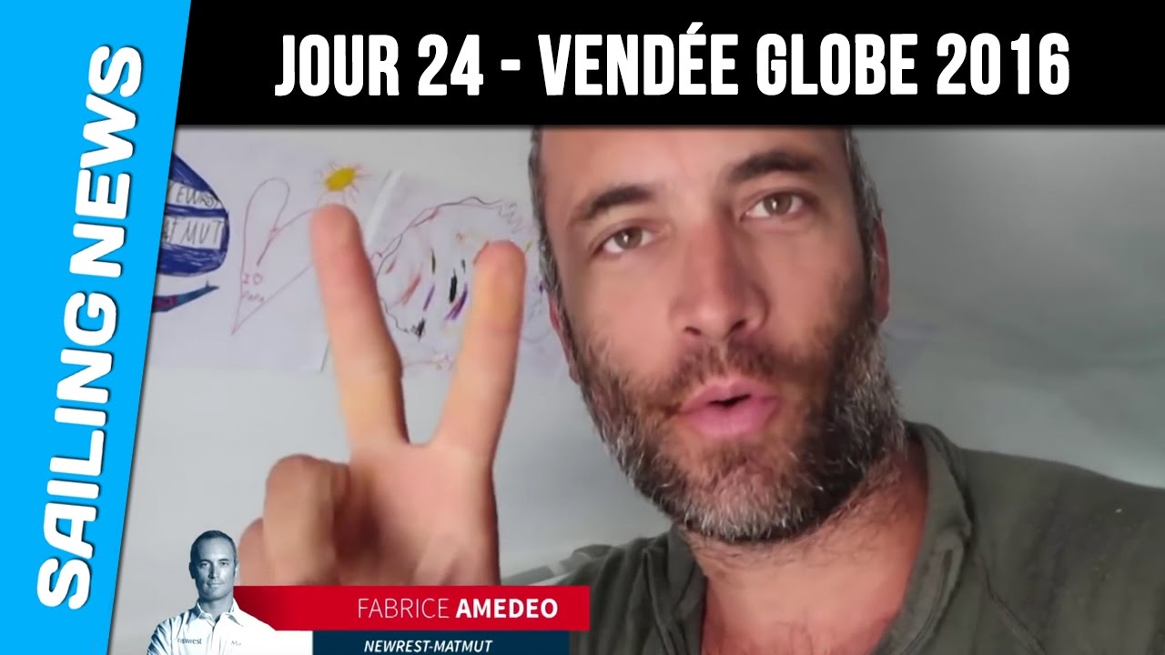 24 ème jour de course Vendée Globe 2016