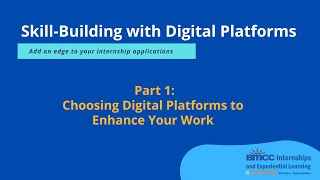 Skill Building with Digital Platform - Part 1