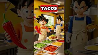Goku Y Vegetas Hacen Tacos Especiales Para Freezer