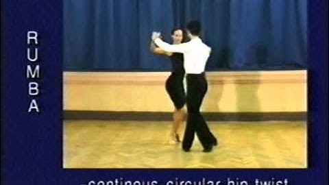 Rumba dance steps 32. Continous circular hip twist