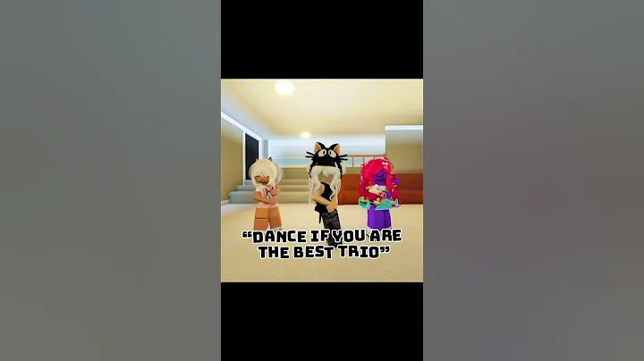 DANCE IF YOUR THE BEST TRIO🪩[sorry davis :D ] -roblox #edit #robloxedits  #mm2 #fyp #robloxshorts