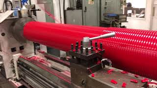 Machining/Turning a Redco Urethane Roller at Redwood Plastics and Rubber screenshot 5