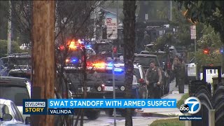 LASD standoff with barricaded suspect in Valinda going on 24 hours