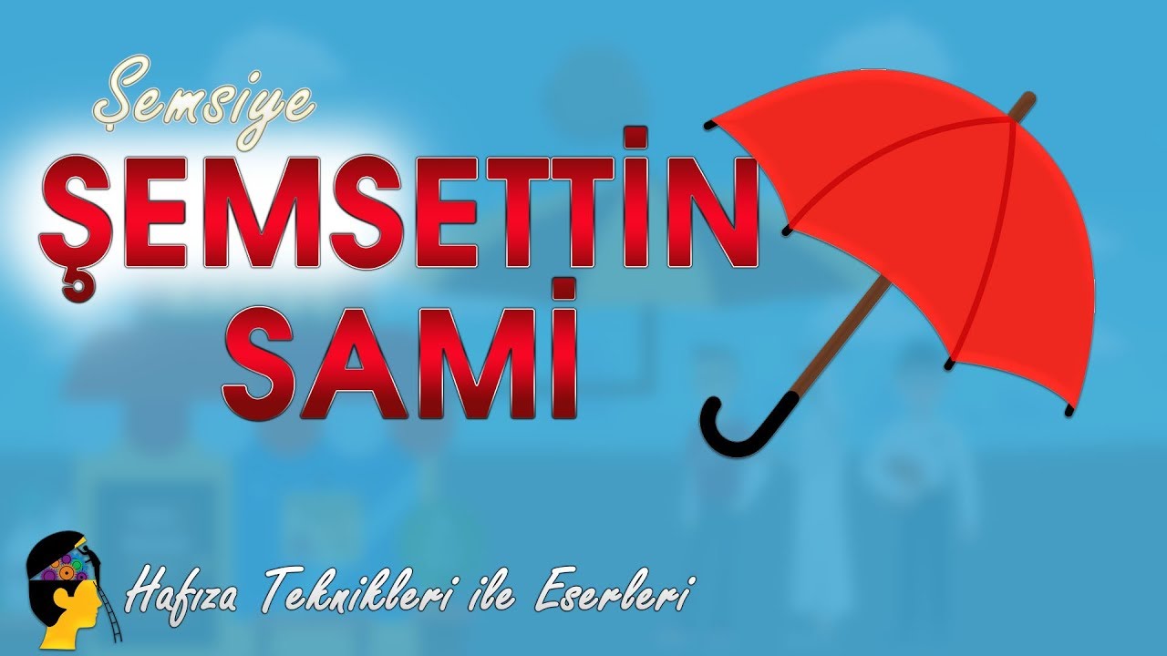 ŞEMSETTİN SAMİ Eserleri - Karikatürlerle Şifreleme - Hafıza Teknikleri