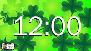 Celebrity St  Patrick's Day Timer with Music   12 Minute Timer Profile