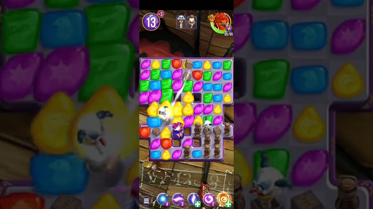 Harry Potter: Puzzles & Spells level 2841 no boosters