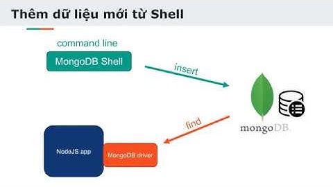 Thêm dữ liệu vào MongoDB thông qua MongoDB Shell
