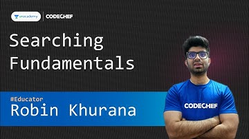 Searching Fundamentals  ||  Robin Khurana