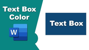 How to add background color to text box in MS word