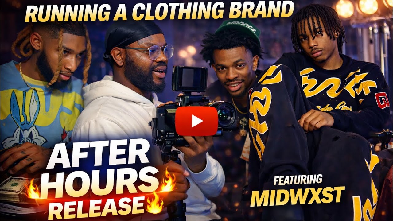 Running a Clothing Brand After Hours (Behind the Scenes)