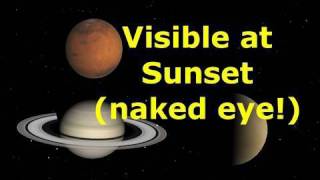 Naked Eye Planets