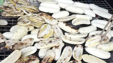 Quá Ngon Đặc Sản Chuối Đập Bến Tre Chấm Nước Cốt Dừa - DTV Team