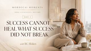 SUCCESS CANNOT HEAL WHAT SUCCESS DID NOT BREAK - A Mordecai Moment with RC Blakes