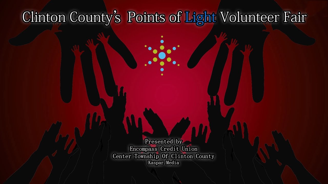 Clinton County's Points of Light Volunteer Fair at 51 West Event Center