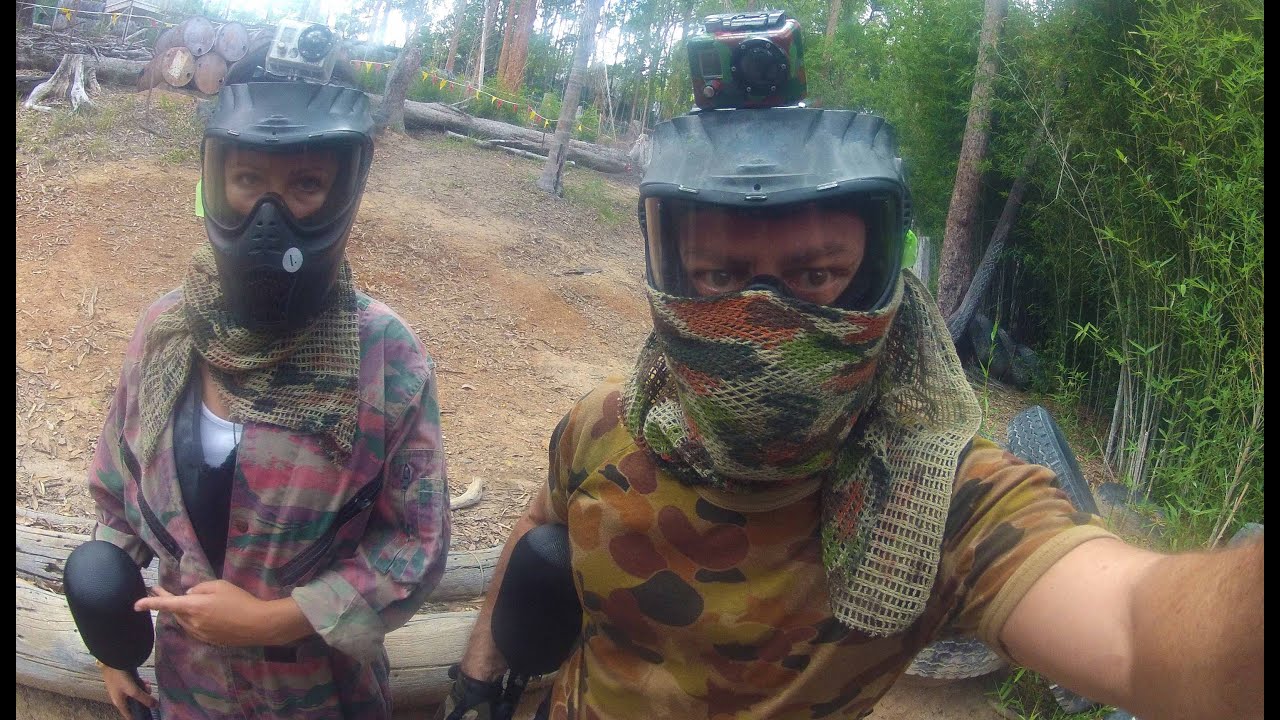 Paintball Battle Skirmish Gold Coast 16022015 YouTube