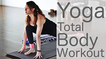 30 Minute Glowing Yoga Body Workout (Hatha Class)