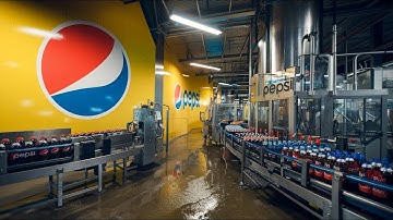 Pepsi Mega Factory: How Pepsi Is Made in a Factory with Modern Technology