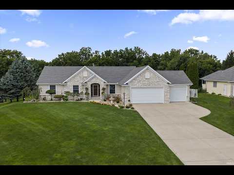19835 Hidden Meadow Trail, Goshen, IN home video tour