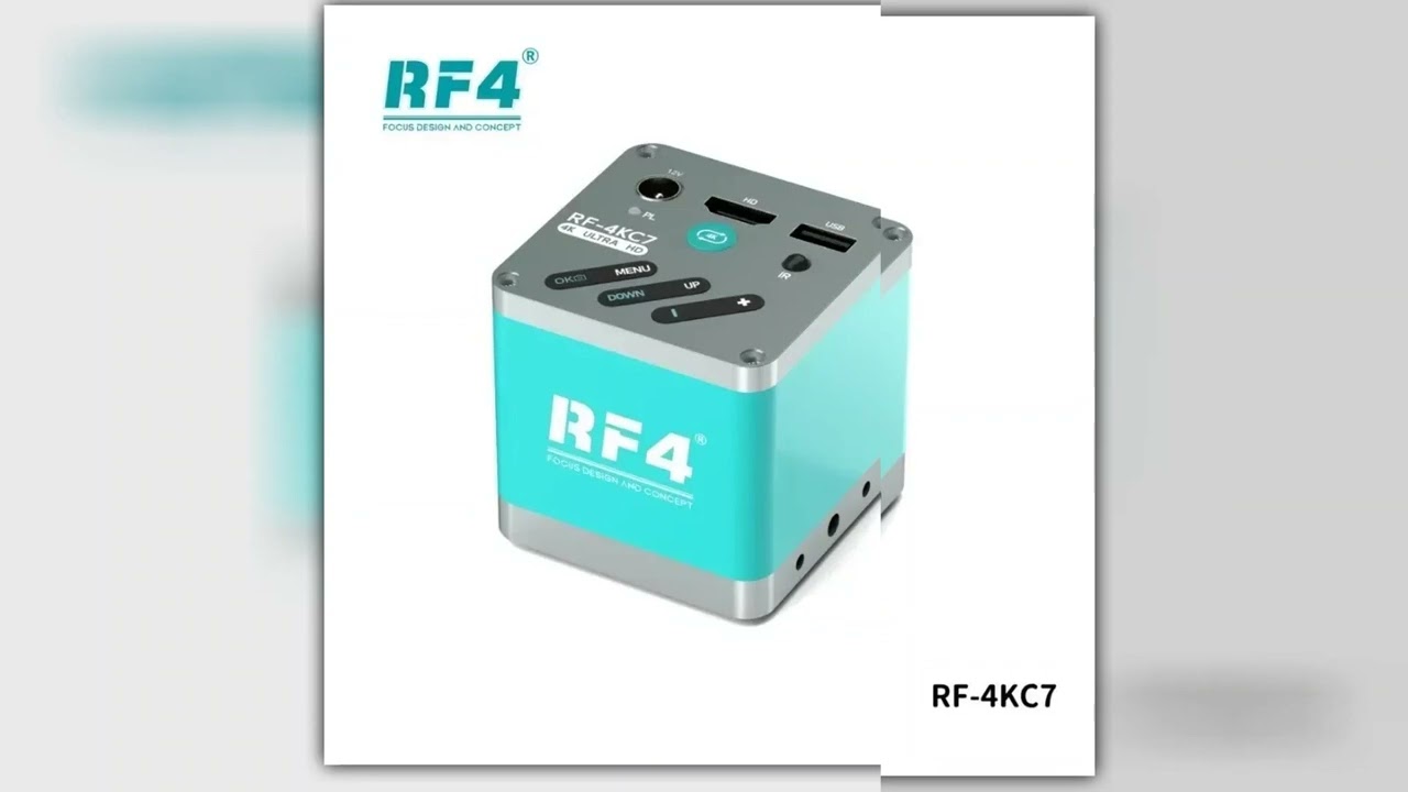RF4 RF4KC7 Largefield 4K Industrial Camera Microscope Camera HDMI 1080P HD Pixels 60FPS Can Take Ph