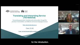 Free Interpreting Services for Allied Health Professionals – 7 December 2022