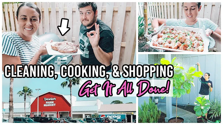 GET IT ALL DONE WITH ME! | Cooking, Cleaning, Detwilers Shopping & Mennonite Mom Life!