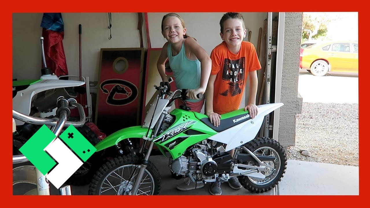 NEW DIRT BIKE FOR THE KIDS (Day 1571) Clintus.tv YouTube