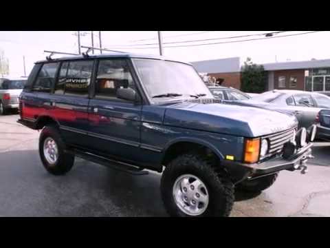 1995 Land Rover Range Rover Nashville Tn 37204 Youtube