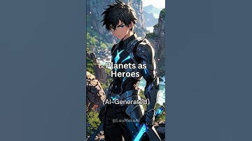 Planets as Heroes | AI Generated