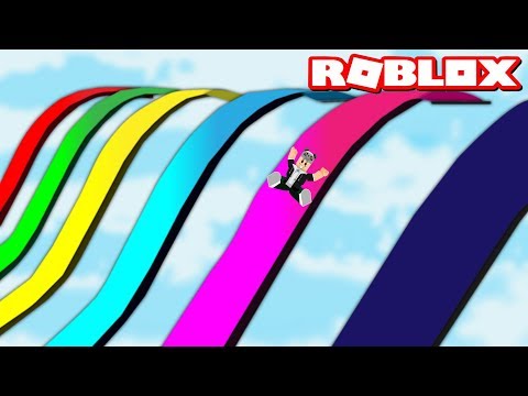 Su Parkı Fabrikasından Kaydık!! - Panda ile Roblox SLIDE SIMULATOR