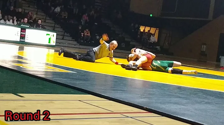Willie Montoya VS Josh Halpin 126 lbs Dual Match 1...