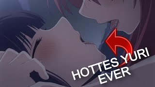 HOTTEST (KISSING/YURI) ANIME SCENES EVER #animekiss