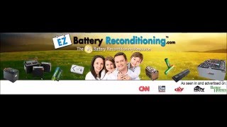 Battery Reconditioning - Bring Nearly ANY Dead Battery Back To Life again