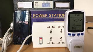 Review - Vanpa Portable Power Station 360Wh - Battery Discharge Test