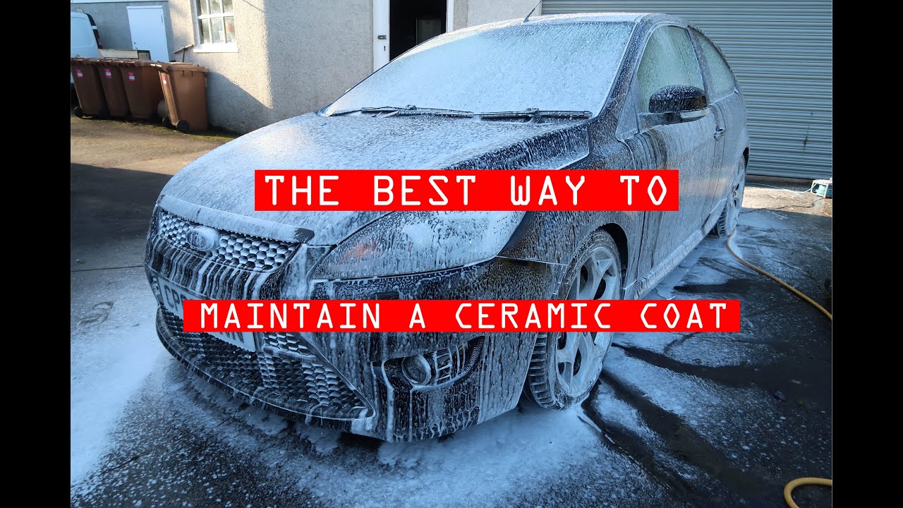 HOW TO MAINTAIN A CERAMIC COAT easy to do maintenance process YouTube