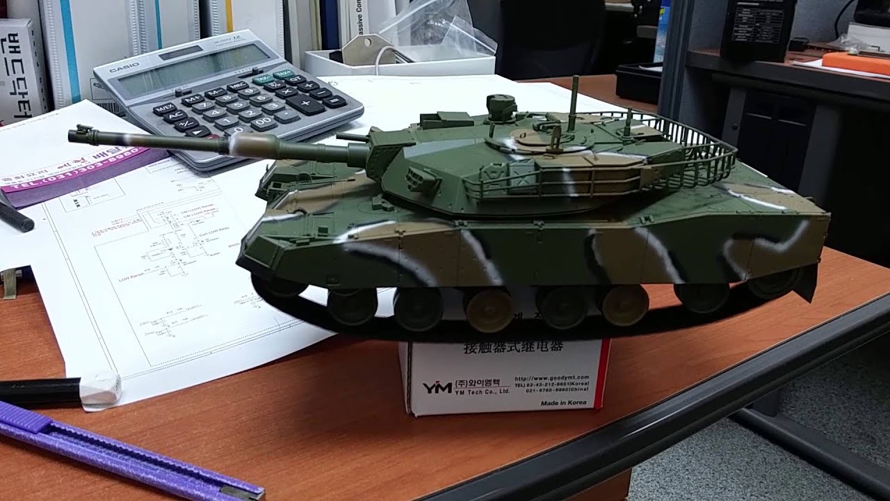 [RC TANK CONVERSION] Academy 1/35 K1A1 Drive 2 YouTube