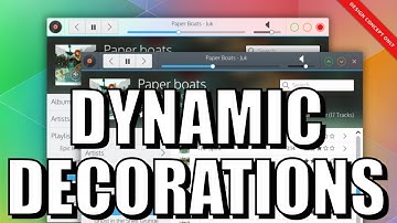 Dynamic Window Decorations: The Forbidden Dream.