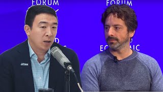 Andrew Yang & Google Founder, Sergey Brin