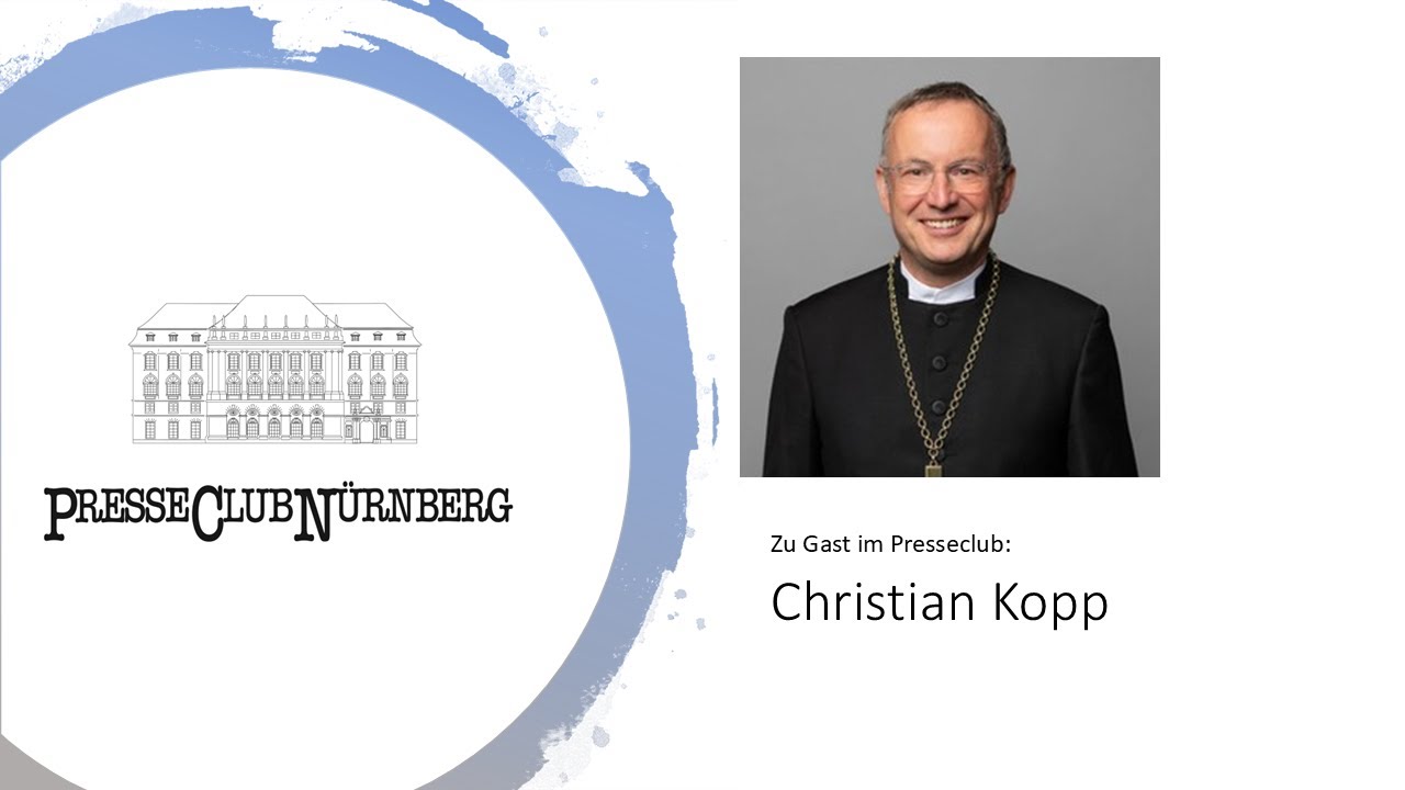 ZU GAST IM PRESSECLUB: Christian Kopp