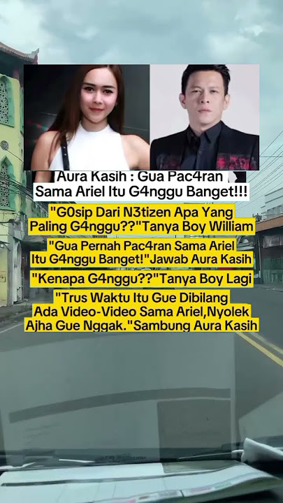 Tanggapan aura kasih ketika pacaran dengan Ariel Noah #arielnoah #shots #artist