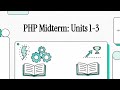 PHP Basics & Web Concepts