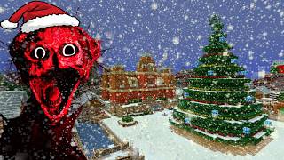 I Played The Most Nostalgic Minecraft Christmas Festive Map With Horror Mods...
