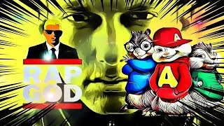 Rap God - Chipmunks (with lyrics) | Eminem