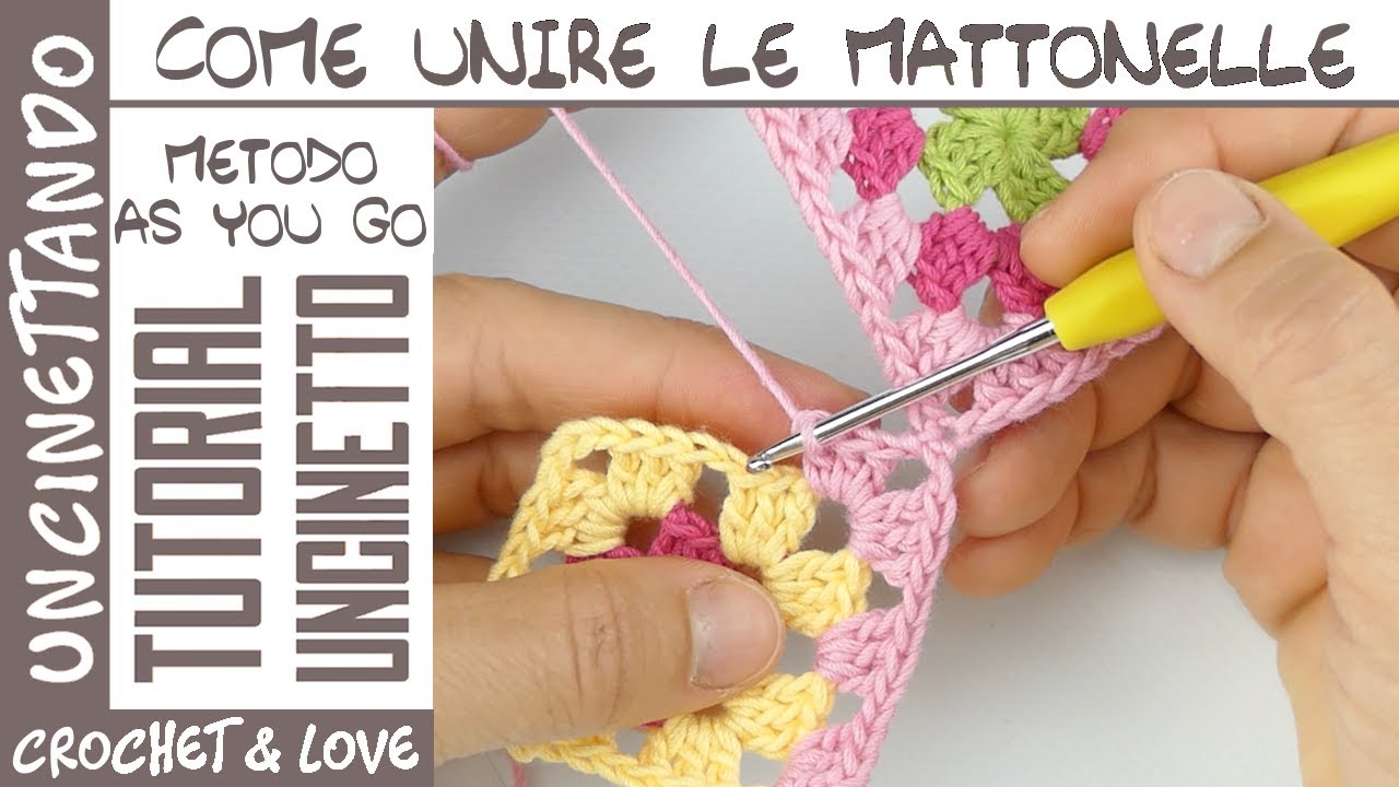 Как быстро и легко связать квадраты крючком