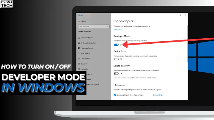 ⚙️ How to Turn On DEVELOPER MODE for Windows 10/11 PC (2025 Guide)