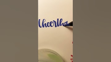 Drawing the name Theertha